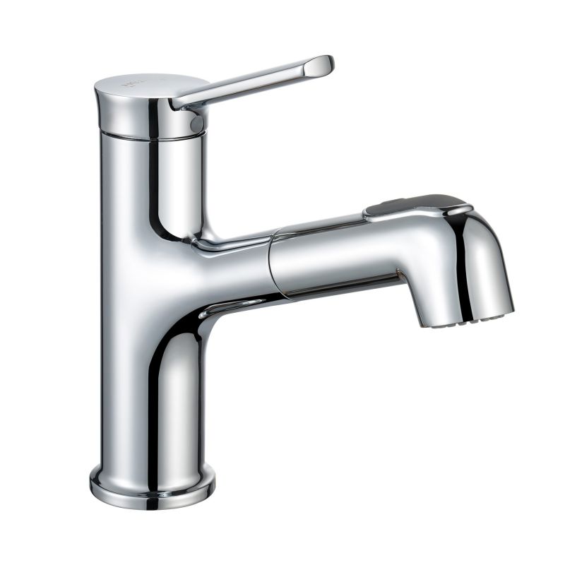 2 Functions Pull Out Stainless Steel Stylish Bathroom Basin Faucet